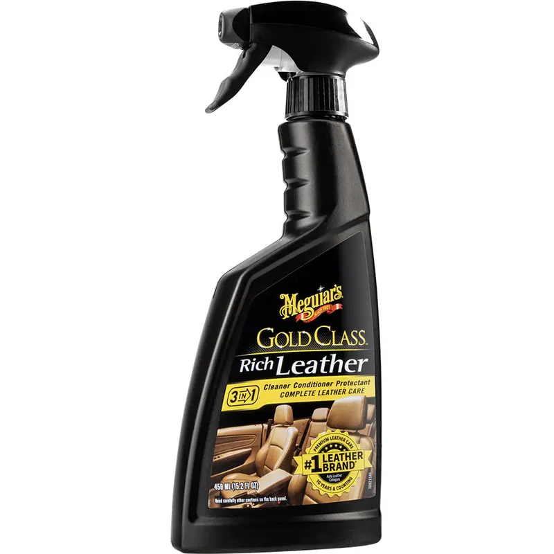 Meguiar’S Gold Class Rich Leather Spray – 15.2 Oz Conditioning Treatment 1