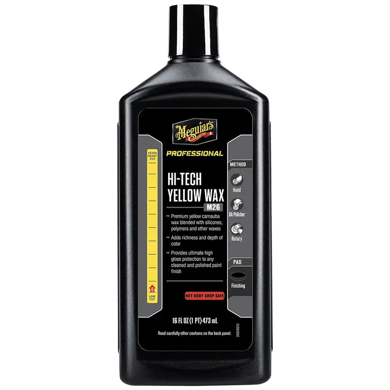 Meguiar'S Hi-Tech Yellow Wax – 16-Ounce Liquid Finish Enhancer 1
