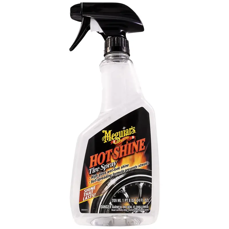 Meguiar’S Hot Shine Tire Spray – 24 Oz Wet-Look Finish With Flexible Protection 1