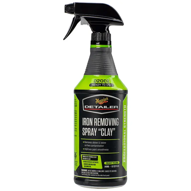 Meguiar’S Iron Removing Spray Clay – 32 Oz Oxidized Metal Contaminant Remover 1