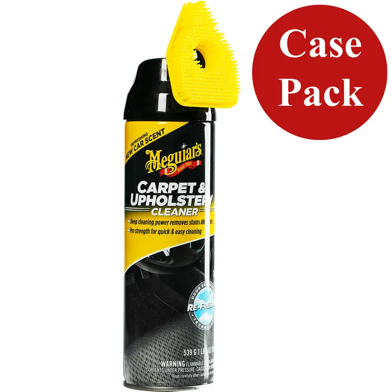 Meguiar’S Marine Carpet & Upholstery Cleaner – 19 Oz Bottle (Pack Of 6) 1