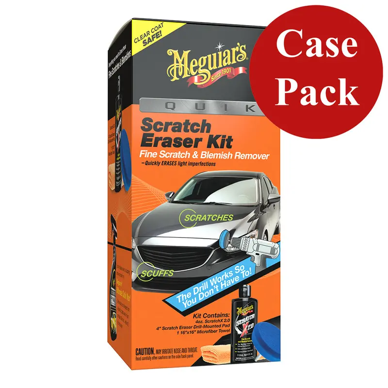 Meguiar’S Quik Scratch Eraser Kit – Case Of Four Units [G190200Case] 1