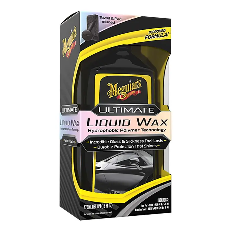 Meguiar’S Ultimate Liquid Wax – 16 Oz Premium Marine & Auto Protection (Model G210516) 1