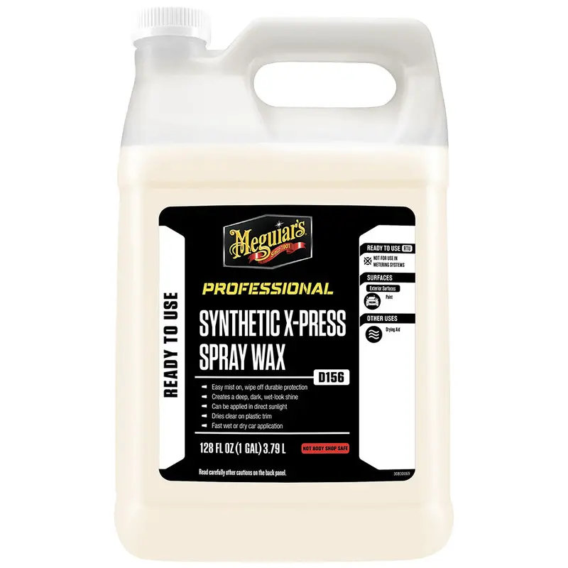 Meguiar’S X-Press Synthetic Spray Wax – 1-Gallon Commercial-Grade Formula 1