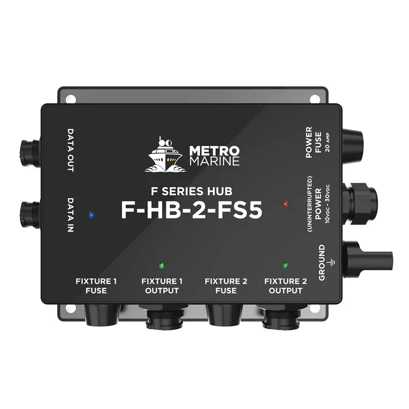 Metro Marine Full-Spectrum Led Hub – Dual Output, Smart Color Control 1