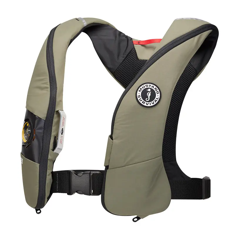 Mustang Elite 120 Coastal Inflatable Life Vest – Everglade Green [Md5170-292-0] 1