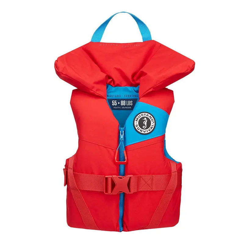 Mustang Lil Legends Youth Foam Life Vest – Imperial Red 1