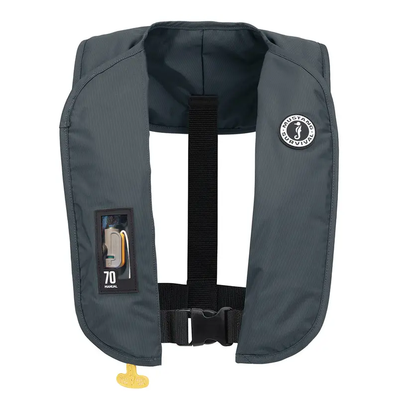Mustang Mit 70 Manual Inflatable Pfd – Admiral Grey 1