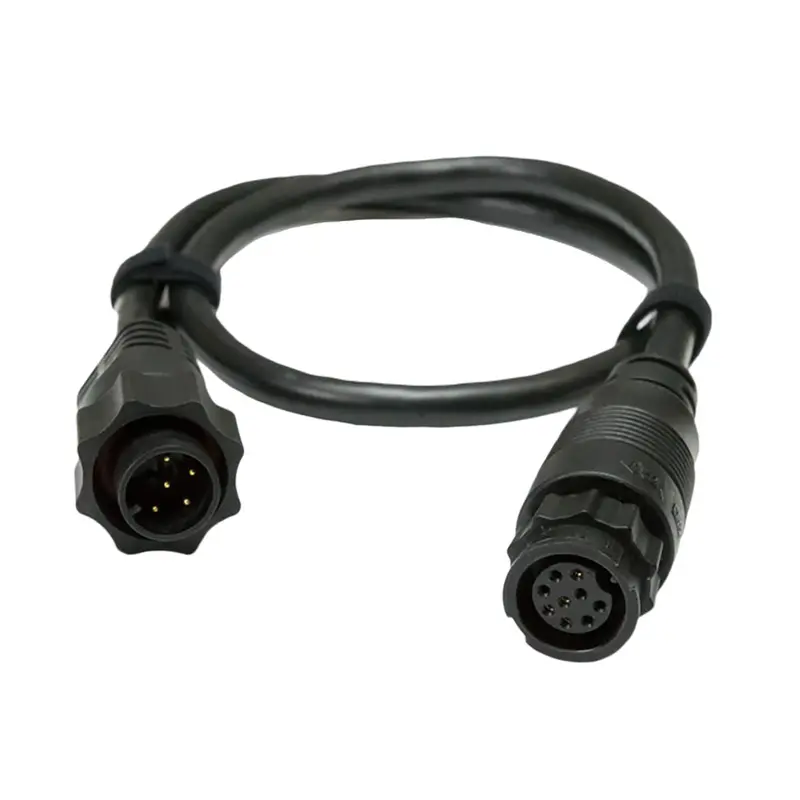 Navico 9-Pin Black To 7-Pin Blue Adapter Cable – Compatible With Non-Chirp Transducers (000-12571-001) 1