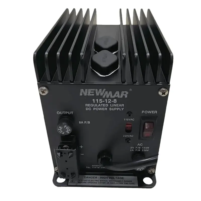 Newmar 115-12-8 12V Ac/Dc Power Supply – 8A Output 1