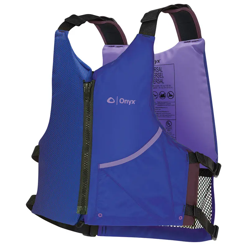 Onyx Universal Adult Paddle Pfd – Blue And Purple High-Visibility Life Jacket (121900-600-004-24) 1