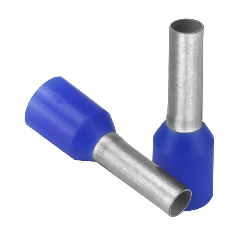 Pacer Blue 14 Awg Ferrules – 8Mm Length, 25-Piece Pack 1