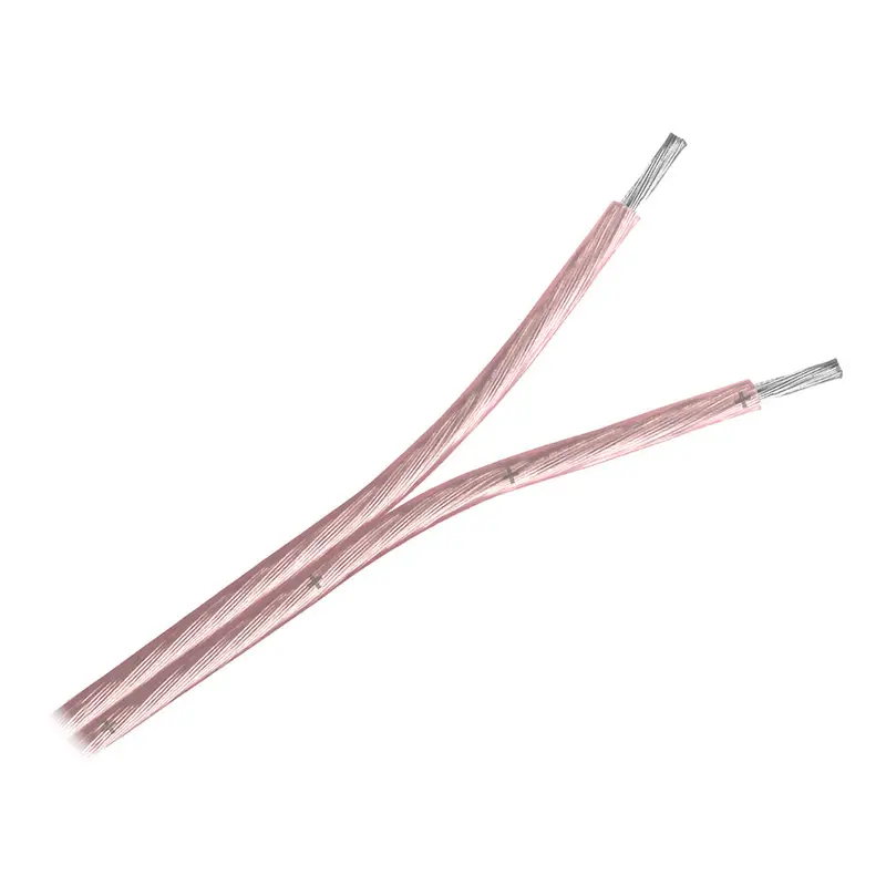 Pacer Clear 18/2 Awg Speaker Wire – 250-Foot Spool 1