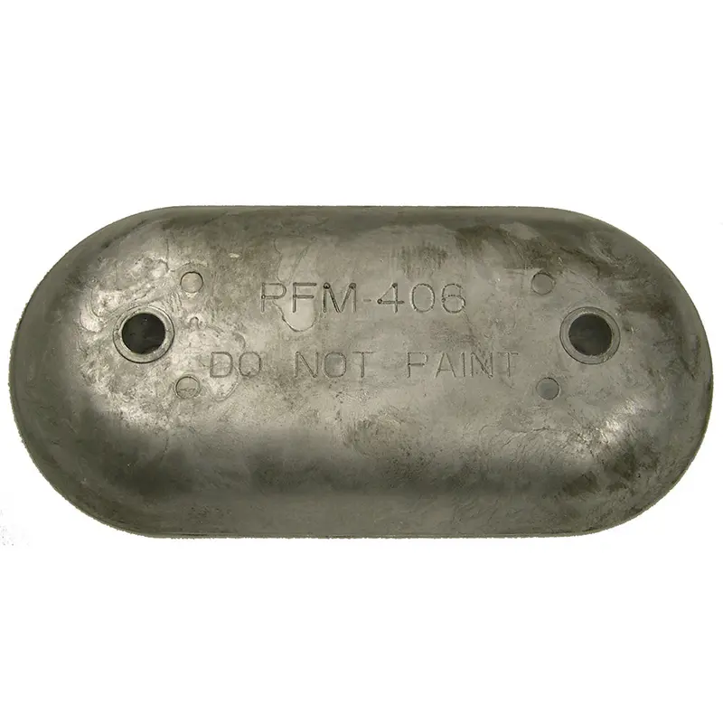 Performance Metals H406A Hull Anode – Aluminum Alloy Sacrificial Anode For Boats 1