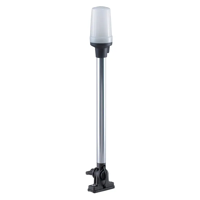 Perko 1137Dp0Chr Fold-Down All-Round Pole Light – Vertical Mount, White Led 1