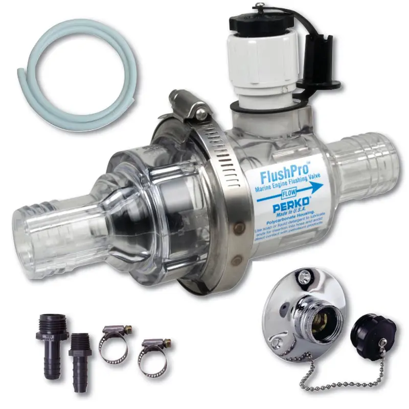Perko Flush Pro Valve Kit – 5/8" Through-Hull System [0457Dp4] 1