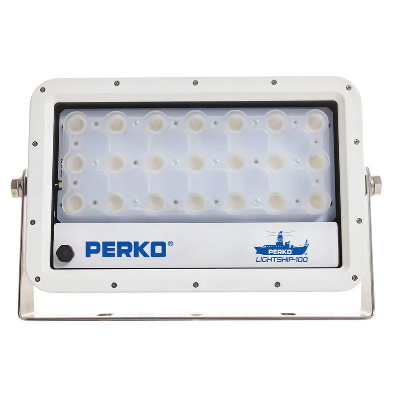 Perko Lightship 100 Led Floodlight – High-Output, 12/24V, White 1