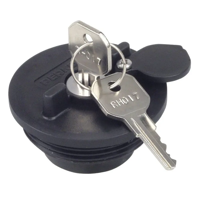 Perko Locking Fuel Cap For 1.5-Inch Non-Vented Fill Ports (Model 1324Dp0Blk) 1