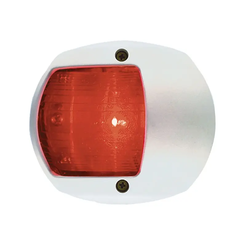 Perko Red Led Side Navigation Light – 12V, Weather-Resistant White Housing 1
