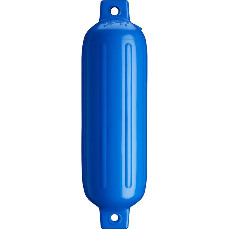 Polyform G-2 Twin-Eye Boat Fender – 4.5" X 15.5", Blue 1