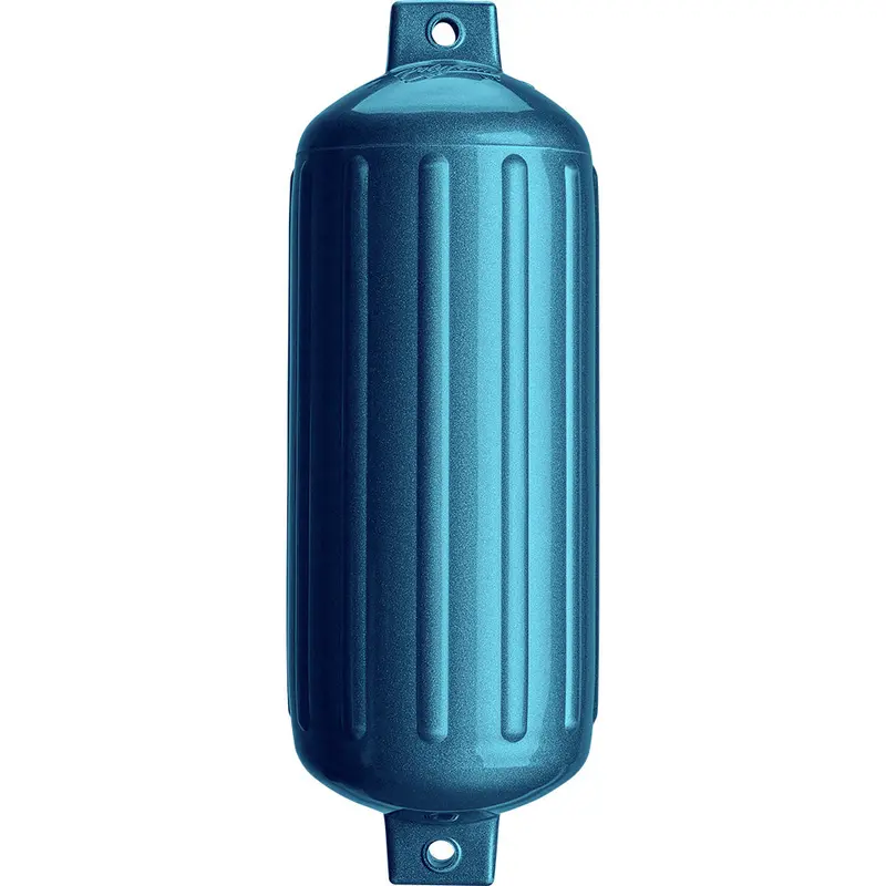 Polyform G-6 Twin-Eye Fender – 11" X 30", Metallic Blue Finish [G-6 Metallic Blue] 1