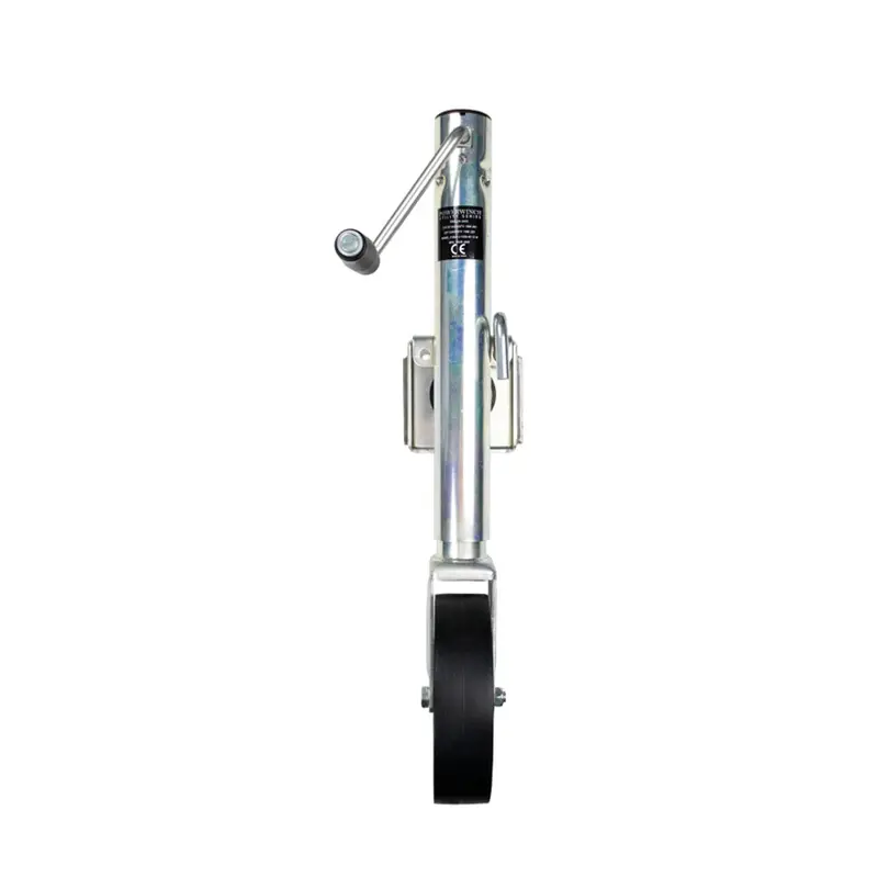 Powerwinch Utility Series 1500 Lb Bolt-On Single-Wheel Trailer Jack – Zinc-Plated 1