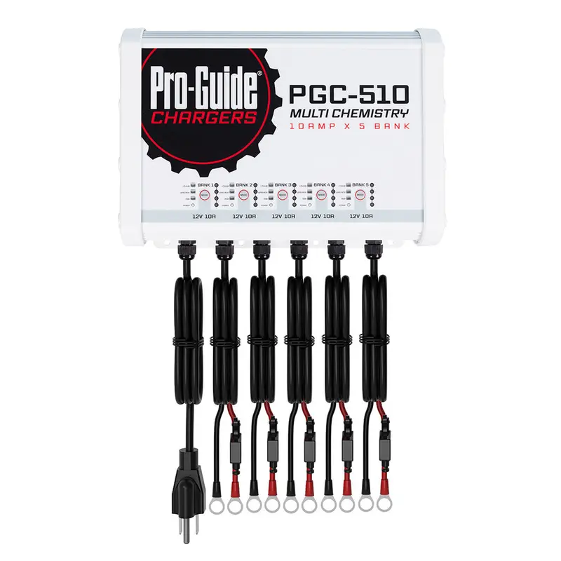 Pro-Guide 5-Bank Onboard Charger – All 12V Banks, 40 Amp Total Output [Pgc-510] 1