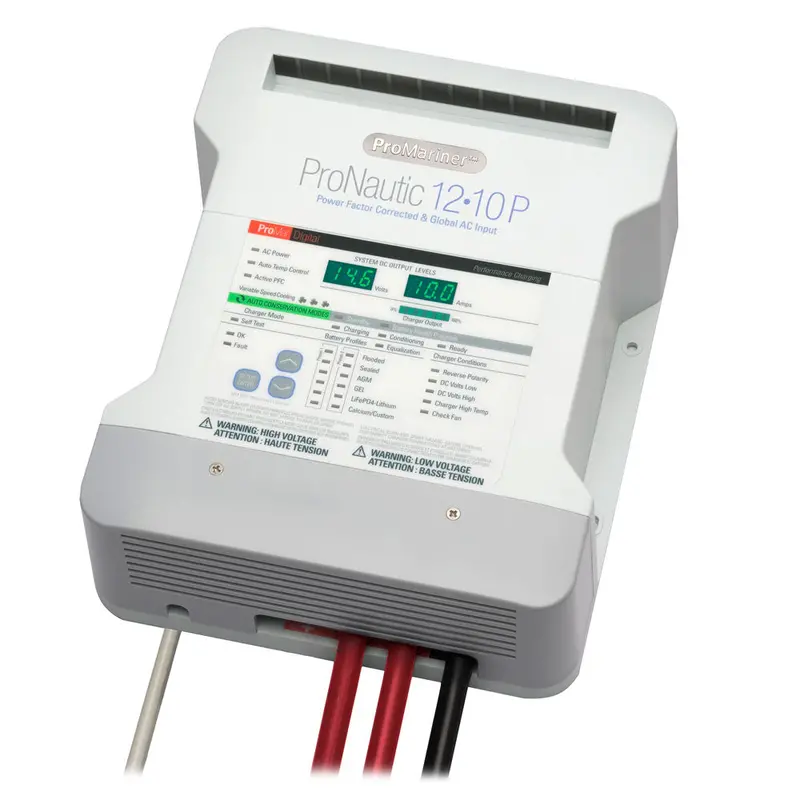 Promariner 12V 10A Dual-Bank Marine Battery Charger – Pronautic 1210P (63110) 1