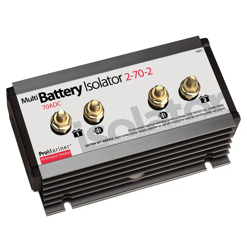 Promariner 70A Dual-Alternator Dual-Battery Isolator (Model 12072) 1