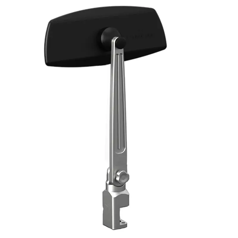 Ptm Watersports Vr-100 Pro Pontoon Mirror & Bracket Kit With Pcx-200 Silver Housing (P13157-200Tebcl) 1