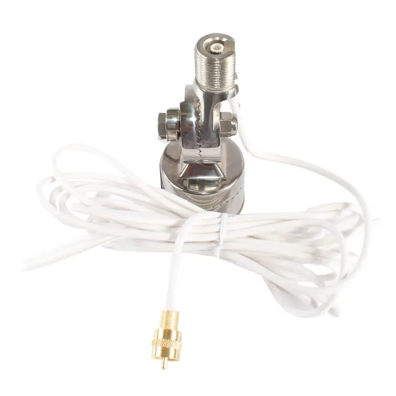 Qcm-Sr Shakespeare Quick Connect Stainless Steel Rail Mount With Cable 1
