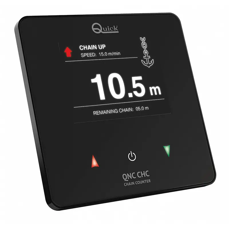 Quick Qnc Chc Flush-Mount Chain Counter – Digital Display, Easy Installation, Anchor Monitoring [Fnqncchcf000B00] 1