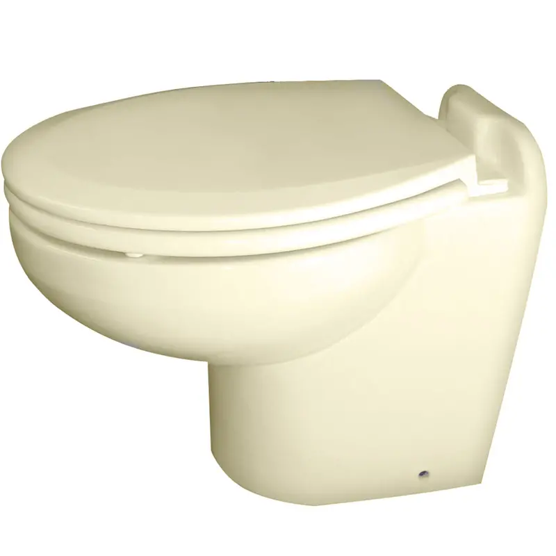 Raritan Marine Elegance Bone-Finish Smart Toilet With Freshwater Solenoid Valve – 12V Dc 1