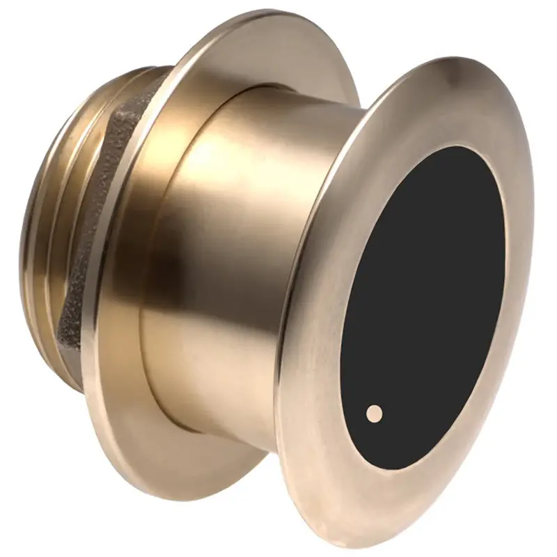 Raymarine B175M Bronze Chirp Transducer – 0-Degree Thru-Hull Mount For Clear Bottom Imaging 1