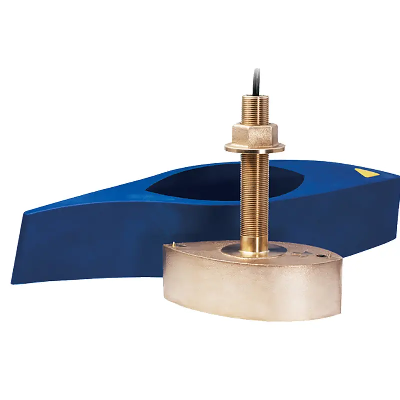 Raymarine B265Lm Bronze Chirp Thru-Hull Transducer For Depth And Temperature Sensing 1