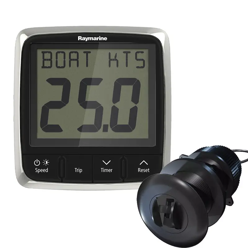 Raymarine I50 Speed Transducer Kit With St900/P120 Thru-Hull Sensor 1