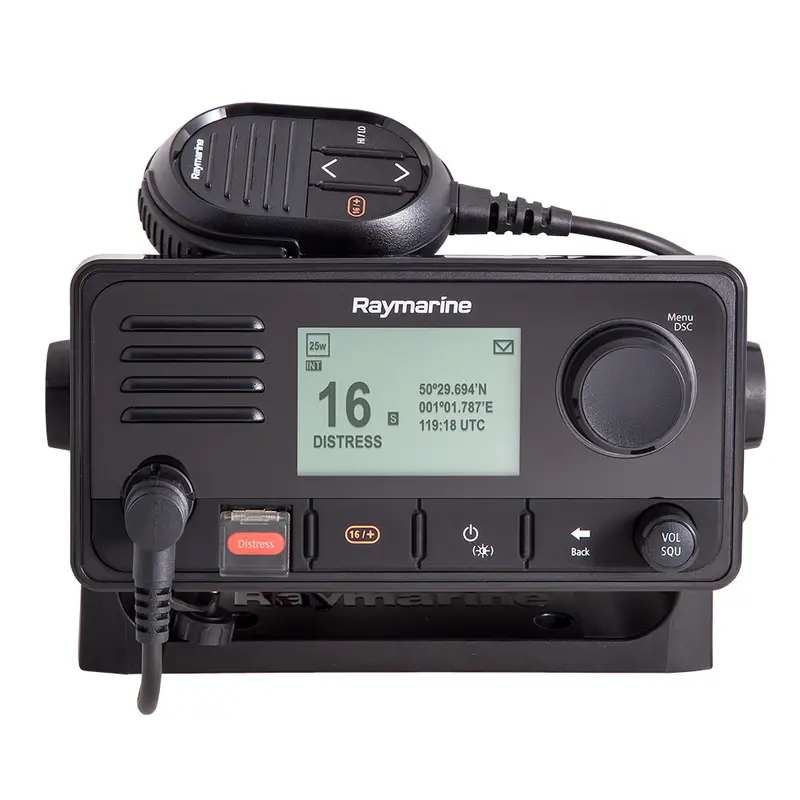 Raymarine Ray63 Dual-Station Vhf Radio Featuring Gps, Dsc, And Remote Mic Support 1