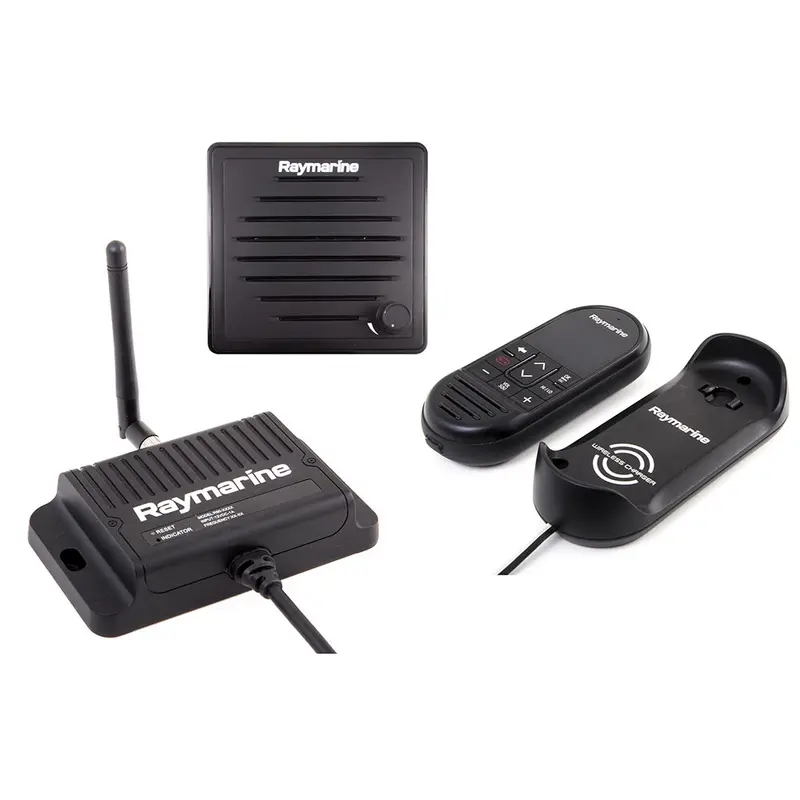 Raymarine Ray90 Wireless Vhf Kit: Hub, Handset, And Passive Speaker 1