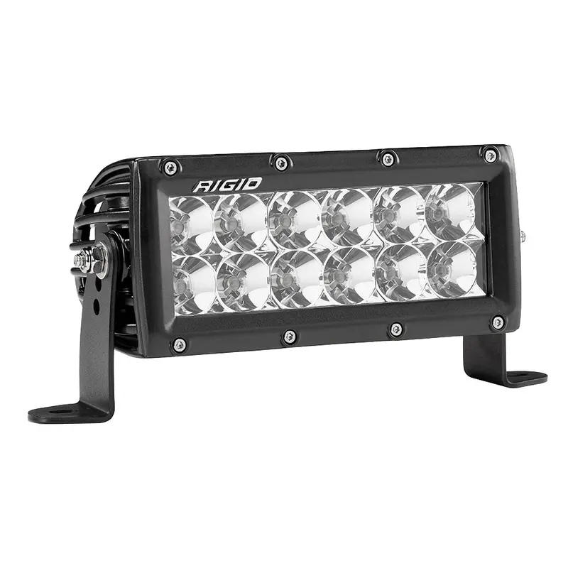 Rigid E-Series Pro 6-Inch Flood Led Light – Durable Black Housing, High-Output Marine Lighting [106113] 1