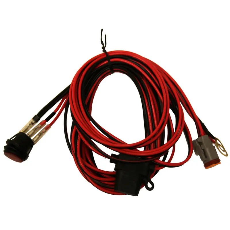 Rigid Industries Wiring Harness – Designed For 4 To 6 Inch Led Light Bars [40194] 1
