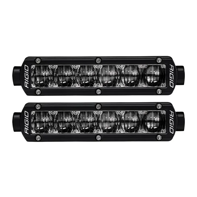 Rigid Sr-Series 6-Inch Sae-Compliant Fog Light Kit – Matching Pair [906703] 1