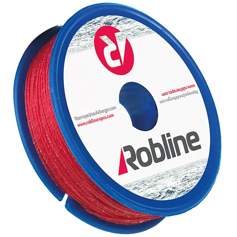 Robline Waxed Whipping Twine – 0.8Mm Diameter × 40 Meter Spool, Red [Tyn-08Rsp] 1