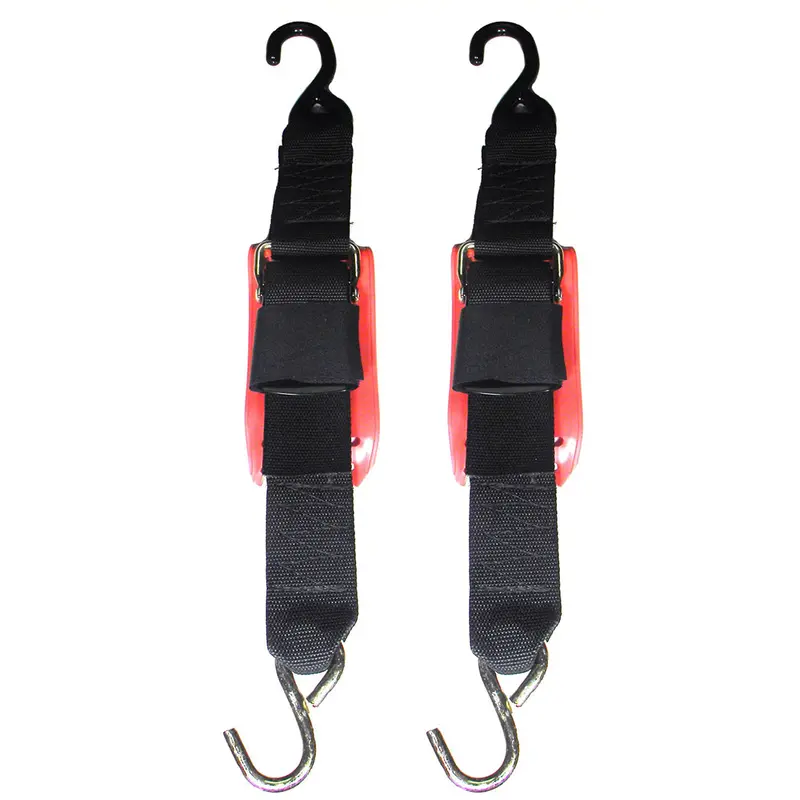 Rod Saver Quick-Release Trailer Tie-Downs With Vinyl Padding – 2" X 2", Pair 1