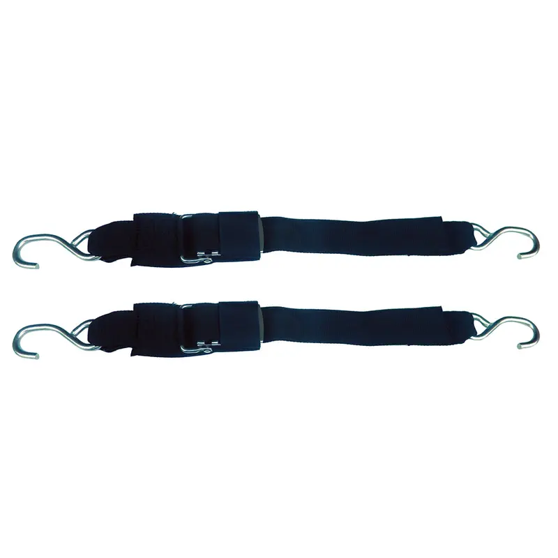 Rod Saver Stainless Steel Quick-Release Transom Tie-Down (2" × 4", Pair) 1
