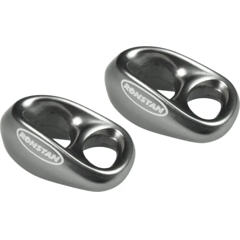 Ronstan Rf8080Gry-2 Shock Cord Set – Grey, 3/16" Line + 1/4" Webbing, Pair 1