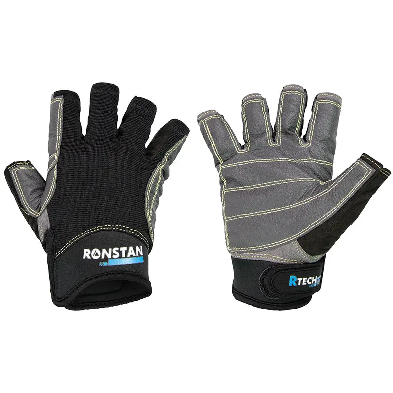 Ronstan Sticky Race Gloves – Full-Finger, Black, Xs [Cl730Xs] 1