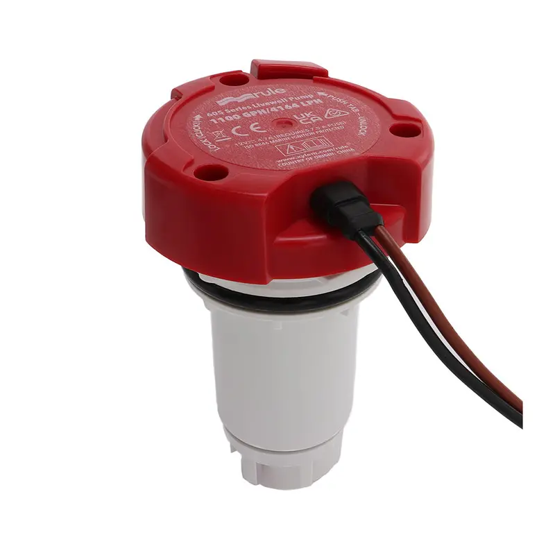 Rule 1100 Gph Livewell Pump Motor Cartridge Replacement (67Dr) 1