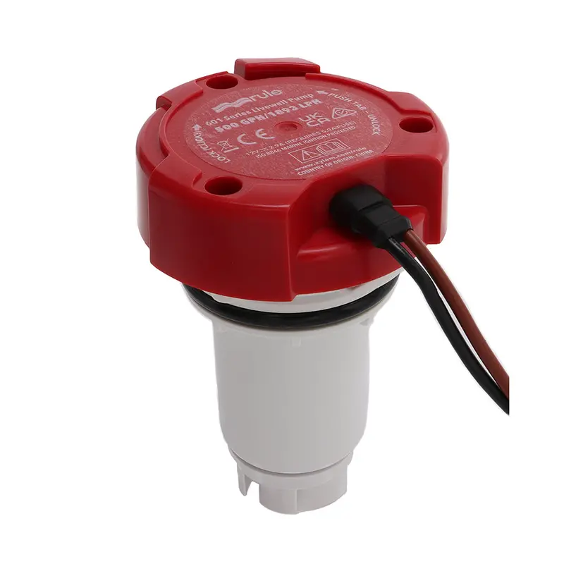 Rule 500 Gph Livewell Pump Motor Cartridge Replacement (65Dr) 1