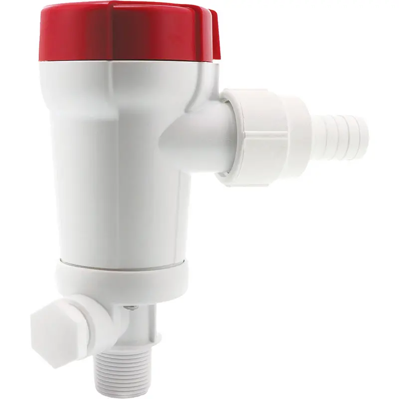 Rule 500 Gph Livewell Pump With Straight Seacock Inlet 1
