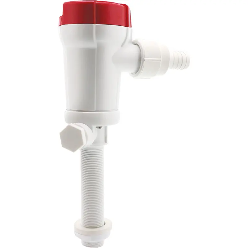 Rule 800 Gph Straight-Thru-Hull Livewell Pump With Inlet Fitting [603Stc] 1